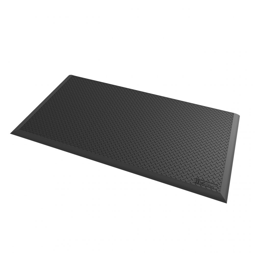 646S3864BL-Diamond-Flex Schweißermatte Flex, 1020x1630 mm schwarz mit an 4 Seiten schwarzen Rand