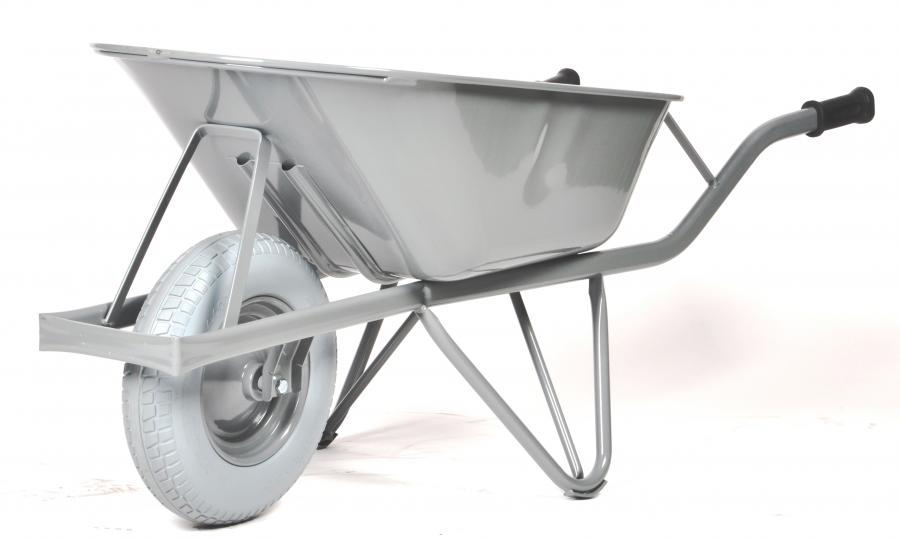 Strassenbaukarre_-_Schubkarre_80_ltr_pannensichere_Reifen_10866 Straßenbaukarre - Schubkarre, 80 Liter,  pannensichere Reifen, 150 kg Tragkrft