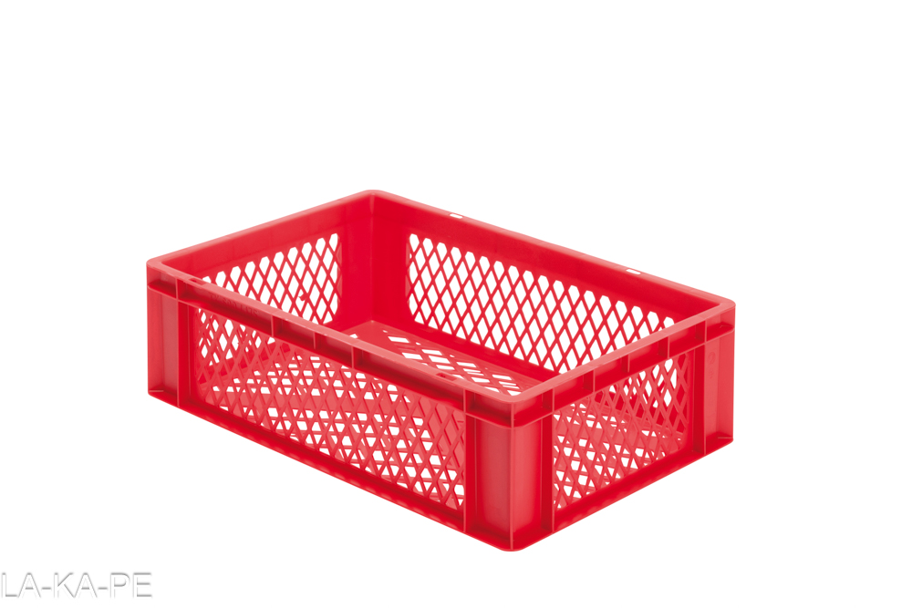 TK600/175-2 Stapelkästen Höhe 175 mm, Wände und Boden durchbrochen, 2 Stück , 5 Farben zur Auswahl TK600/175-2 Stapelkästen Höhe 175 mm, Wände und Boden durchbrochen, 2 Stück , 5 Farben zur Auswahl