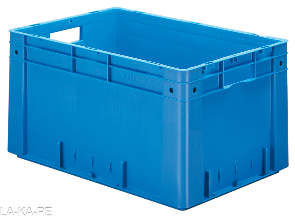 VTK 600/320-0 Schwerlast-Transport-Stapelkasten Seitenwände und Boden geschlossen, Tragkraft 70 kg, Auflast 700 kg, 2 Kästen, 4 Farben zur Auswahl VTK 600/320-0 Schwerlast-Transport-Stapelkasten Seitenwände und Boden geschlossen, Tragkraft 70 kg, Auflast 700 kg, 2 Kästen, 4 Farben zur Auswahl