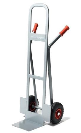 Paketkarren_350_kg_Tragkraft_in_3_Radausfuehrungen_13041 Paketkarren 350 kg Tragkraft, 285x240 mm, 2 Räder, Luftreifen, Pannensicher zur Auswahl