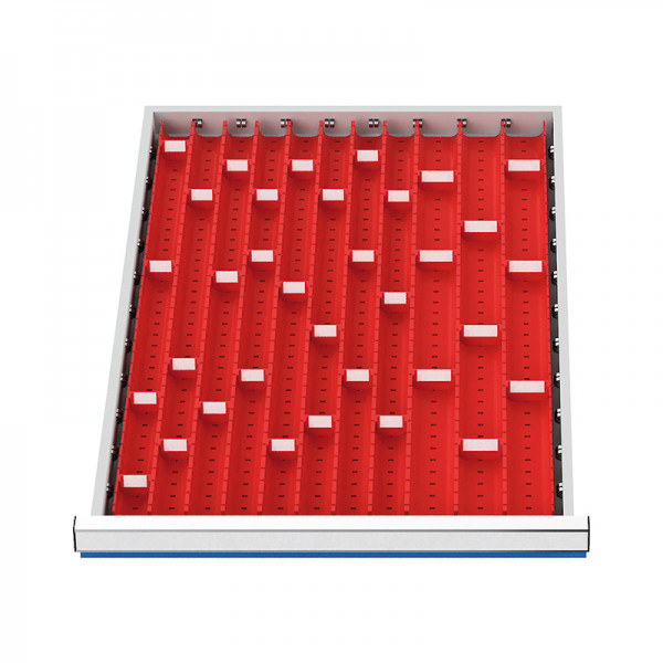 Muldenplatten Nutzmaß 450x600 mm für Schubladen BxT 555 x 736 mm, Front-Höhe 50-75 mm