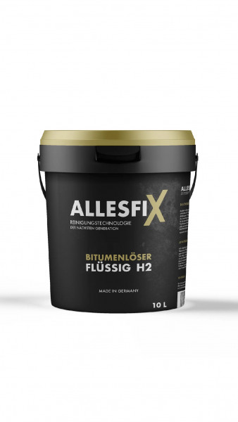 Bitumenlöser ALLESFIX flüssig H2 10 Liter für große Flächen