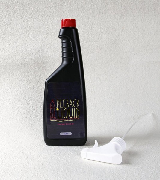 Pee Back Liquid (Spray) Holz 600 ml, transparente Nano-Imprägnierung für Holz